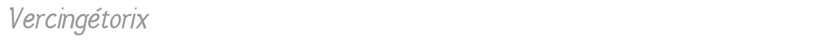 Vercingetorix font preview